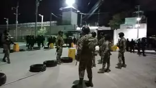 Los objetos encontrados fueron asegurados dentro del Centro de Reinserción