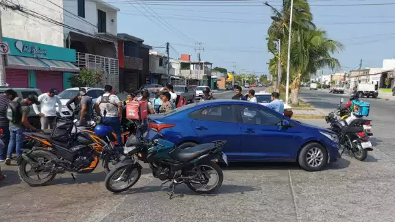 El accidente ocurrió en la colonia Volcanes