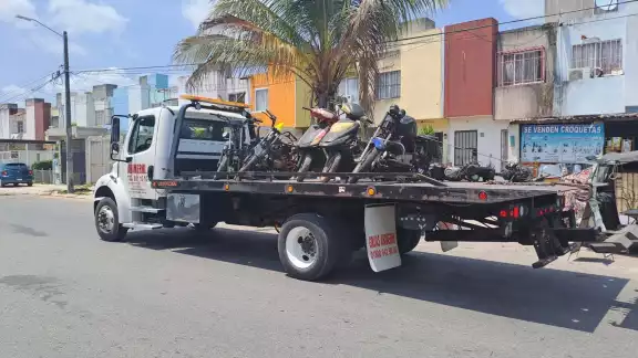 Fueron seis motocicletas decomisadas del predio en Cancún Fueron seis motocicletas decomisadas del predio en Cancún