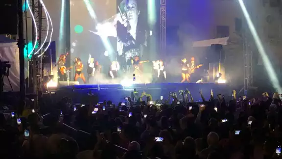 Estas fueron las canciones que Fey cantó esta noche en Mérida