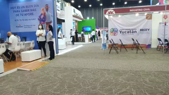 El evento se lleva a cabo en el Centro Internacional de Congresos Yucatán, en Mérida El evento se lleva a cabo en el Centro Internacional de Congresos Yucatán, en Mérida