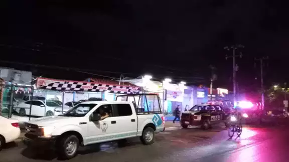 Al parecer una de las camionetas que participó esa noche, es una de las utilizadas en días pasados