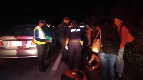 Cuerpos de emergencia se presentaron en la carretera Motul - Mérida para auxiliar a los lesionados