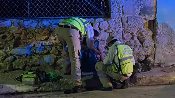 El hombre intentó suicidarse en el árbol de una vivienda que allanó en Campeche