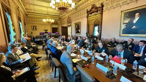 Autoridades de EU y México se reúnen para hablar del tráfico de fentanilo Autoridades de EU y México se reúnen para hablar del tráfico de fentanilo