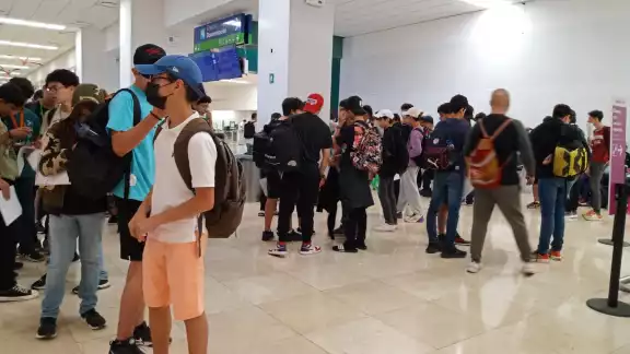 Dos vuelos llegaron con 17 minutos adelantados en el aeropuerto de Mérida