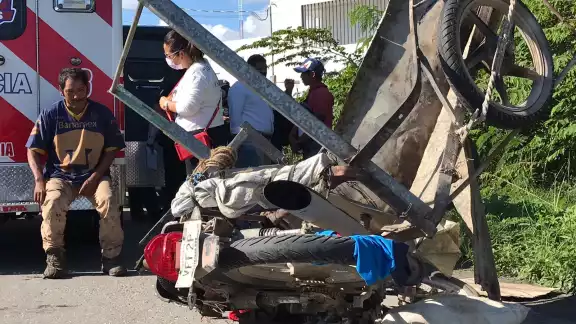 Al lugar llegaron los agentes de Vialidad que tomaron conocimiento de lo ocurrido Al lugar llegaron los agentes de Vialidad que tomaron conocimiento de lo ocurrido