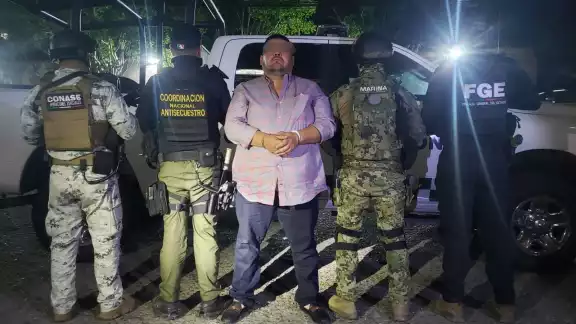 "El Colín" tras su detención