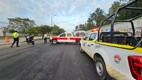 El percance no tuvo lesionados y se logró controlar a tiempo El percance no tuvo lesionados y se logró controlar a tiempo