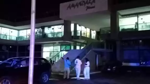 Los primeros en acudir al auxilio fueron elementos de la Policía Quintana Roo