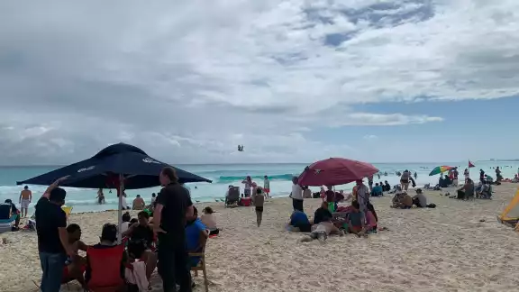 Los turistas aseguraron que están disfrutando el último día antes de que se endurezcan las medidas sanitarias Los turistas aseguraron que están disfrutando el último día antes de que se endurezcan las medidas sanitarias