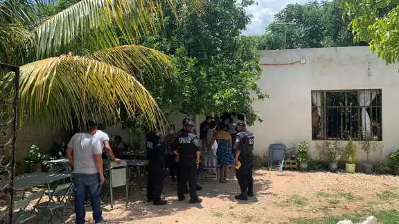 En un velorio humilde, familiares de Raúl le dieron el último adiós, luego de perder la vida en el cumplimiento de su deber