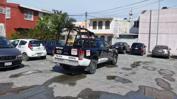 Al sitio arribaron agentes de la Policía Estatal preventiva quiénes dieron fe de los hechos Al sitio arribaron agentes de la Policía Estatal preventiva quiénes dieron fe de los hechos