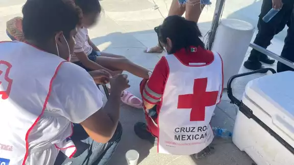 La picadura de Medusa fue la principal causa de auxilio médico en Progreso este domingo