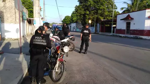 Dos motociclistas chocaron esta mañana en Buctzotz
