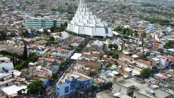 Los túneles del templo de La Luz del Mundo servían, en un principio, para que los líderes se trasladaran de un lugar a otro Los túneles del templo de La Luz del Mundo servían, en un principio, para que los líderes se trasladaran de un lugar a otro