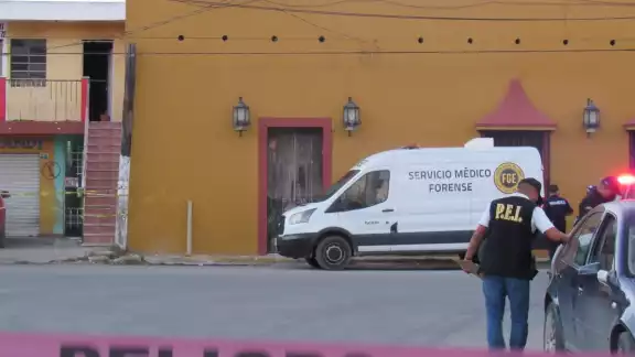 Los forenses llegaron al lugar Los forenses llegaron al lugar