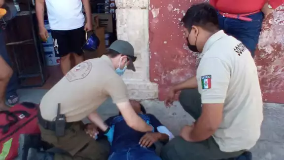 Un alumno del Cobay fue impactado por un vehículo que se pasó el alto en Baca Un alumno del Cobay fue impactado por un vehículo que se pasó el alto en Baca