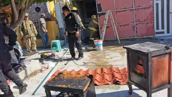 El lugar terminó consumido por las llamas