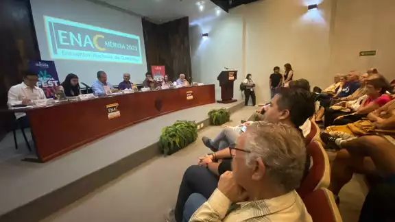 En el auditorio de la UADY se llevó a cabo el II Encuentro Nacional de Cuentistas 2023