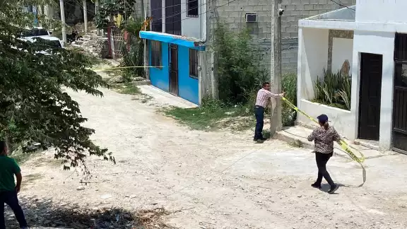 Es la segunda casa baleada en la colonia 20 de Noviembre en Campeche Es la segunda casa baleada en la colonia 20 de Noviembre en Campeche
