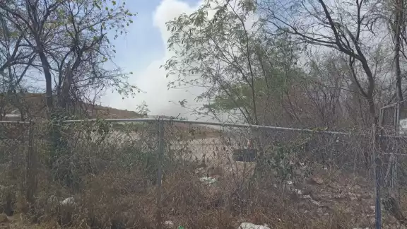 El sector Poniente del relleno sanitario de Mérida comenzó a incendiarse El sector Poniente del relleno sanitario de Mérida comenzó a incendiarse