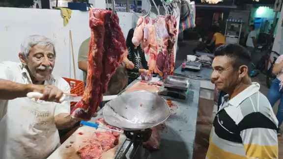 El costo del kilo de la res se vendía en 150 pesos al igual que en las carnicerías de Tizimín