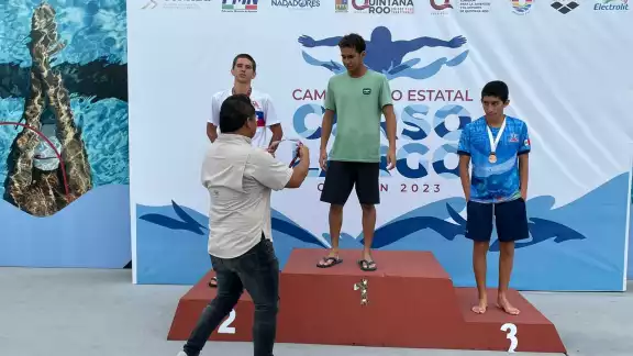 Los nadadores ganadores son de Othón P. Blanco, Cozumel, Solidaridad y Cancún Los nadadores ganadores son de Othón P. Blanco, Cozumel, Solidaridad y Cancún