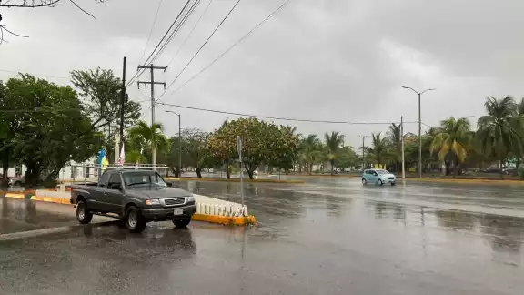 Se espera un día con lluvias en Campeche Se espera un día con lluvias en Campeche