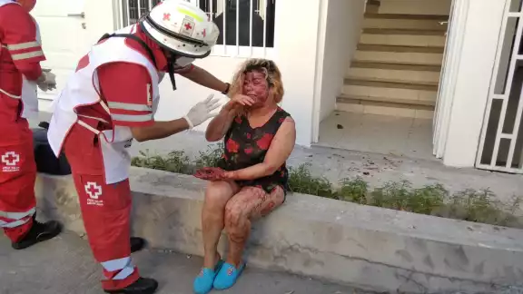 Vecinos al escuchar los gritos y el desmán, solicitaron a los números de emergencia la presencia de agentes de la policía Vecinos al escuchar los gritos y el desmán, solicitaron a los números de emergencia la presencia de agentes de la policía
