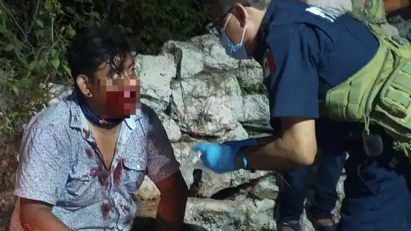 El joven presentó graves heridas en el cuerpo El joven presentó graves heridas en el cuerpo