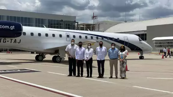 TAG Airlines indicó que el vuelo Flores-Cancún reforzará la llegada del turismo entre Guatemala y México TAG Airlines indicó que el vuelo Flores-Cancún reforzará la llegada del turismo entre Guatemala y México