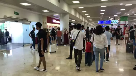 Del total de vuelos programadas, 262 son de llegadas