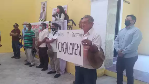 Han ofrecido apoyo jurídico a los ejidatarios para que el desalojo de terrenos no continúe