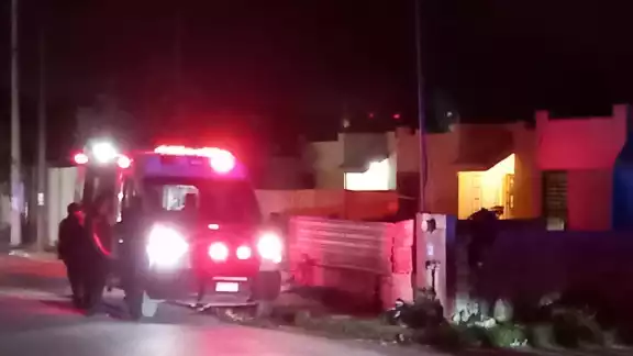 El hombre fue atendido por paramédicos de la SSP El hombre fue atendido por paramédicos de la SSP
