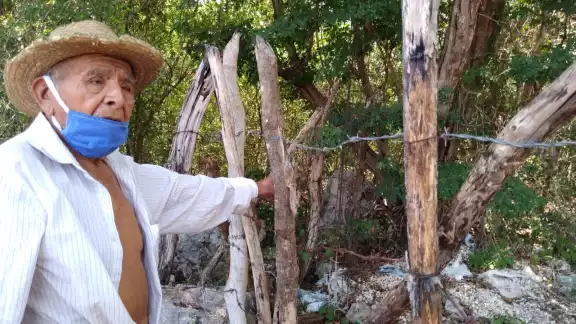 Señalan que han les han quemado sus milpas y robado sacos de carbón Señalan que han les han quemado sus milpas y robado sacos de carbón