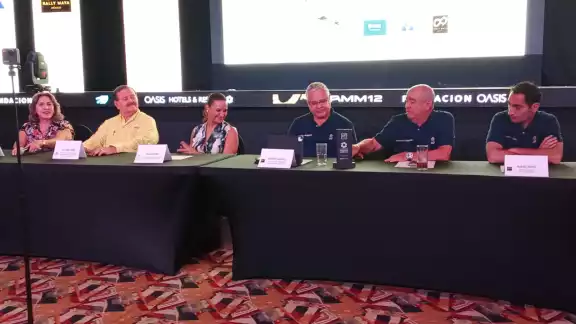 El anuncio se compartió en una conferencia de prensa en un hotel de la Zona Hotelera de Cancún El anuncio se compartió en una conferencia de prensa en un hotel de la Zona Hotelera de Cancún