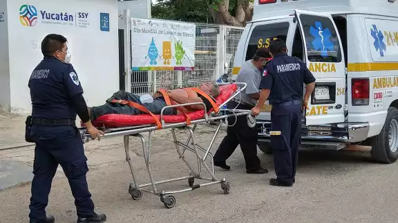 El sexagenario se quejaba de fuerte dolor en brazos, espalda y tórax El sexagenario se quejaba de fuerte dolor en brazos, espalda y tórax