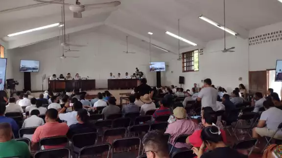 Fonatur explicó a los asistentes del Tren Maya que se manejará un programa sustentable para cuidar el medio ambiente en la zona del Tramo 6 Fonatur explicó a los asistentes del Tren Maya que se manejará un programa sustentable para cuidar el medio ambiente en la zona del Tramo 6