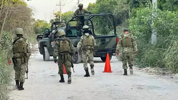 El informante se retiró del lugar antes que llegaran las autoridades, entre ellas, castrenses