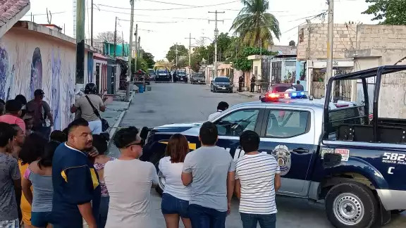 A través del número de emergencias 911, reportaban que había una persona herida por proyectil de arma de fuego A través del número de emergencias 911, reportaban que había una persona herida por proyectil de arma de fuego