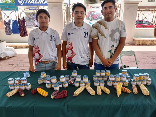 Feria de la Semilla reunió a productores de maíz criollo en Hopelchén.