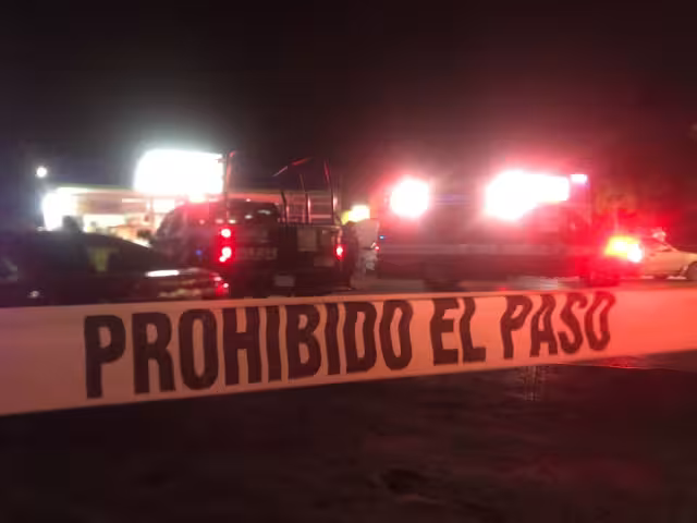 Las zonas fueron acordonadas para comenzar con las investigaciones