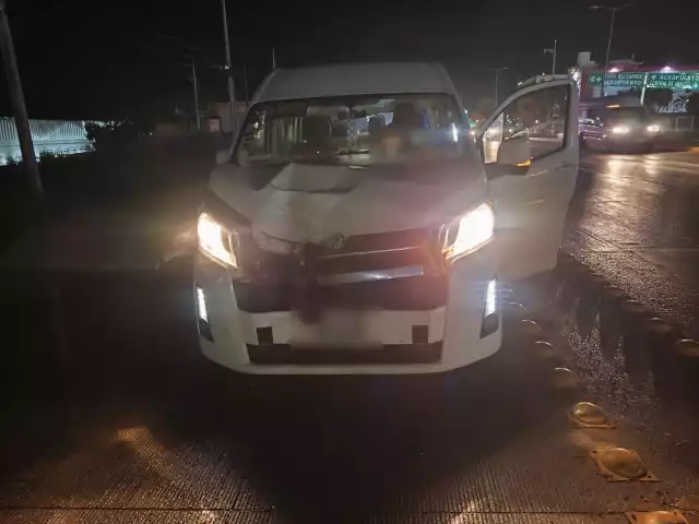 El conductor aseguró no haberse percatado que el peatón estaba cruzando la vía de circulación