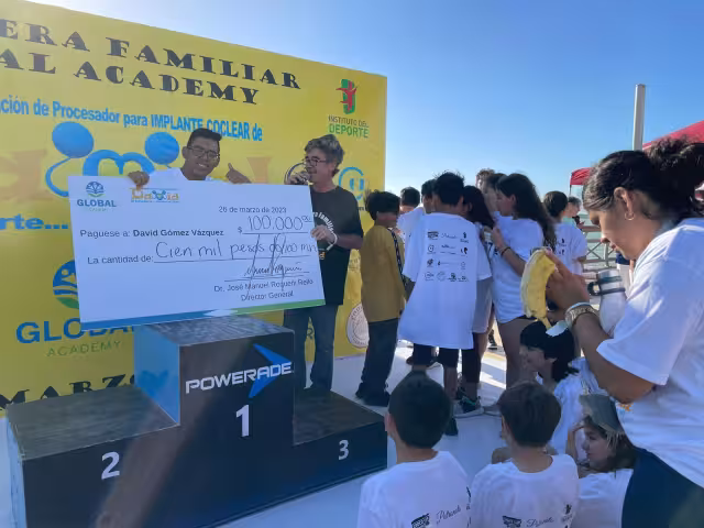 El primer lugar se llevó 100 mil pesos