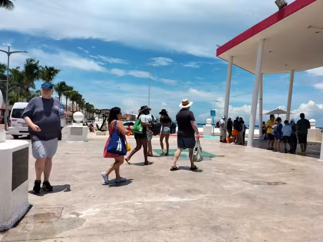 La mayoría de los visitantes procedentes de la Riviera Maya, son de turistas nacionales