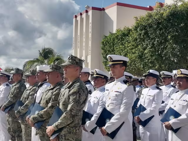 La Secretaría de Marina estuvo detrás de la conmemoración del aniversario de la Armada de México