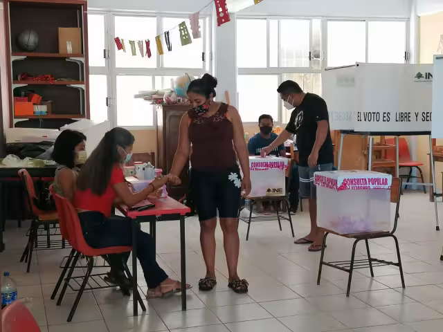 La participación de los mexicanos fue del 5.5 por ciento