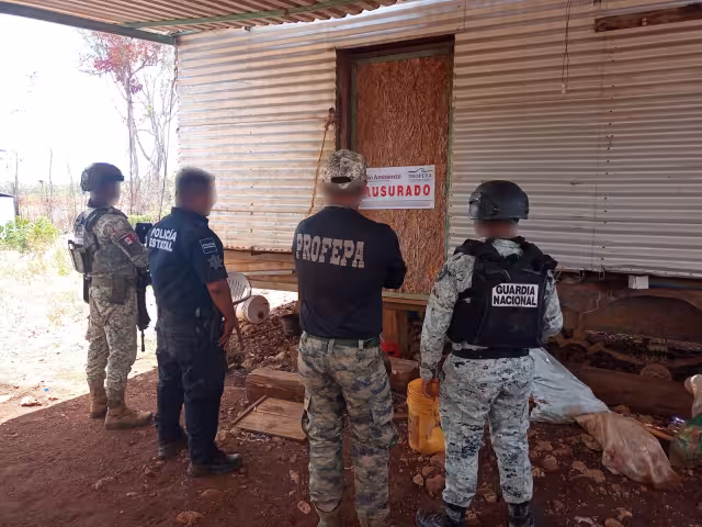Realizaron la clausura total temporal de los predios por no contar con los permisos correspondientes