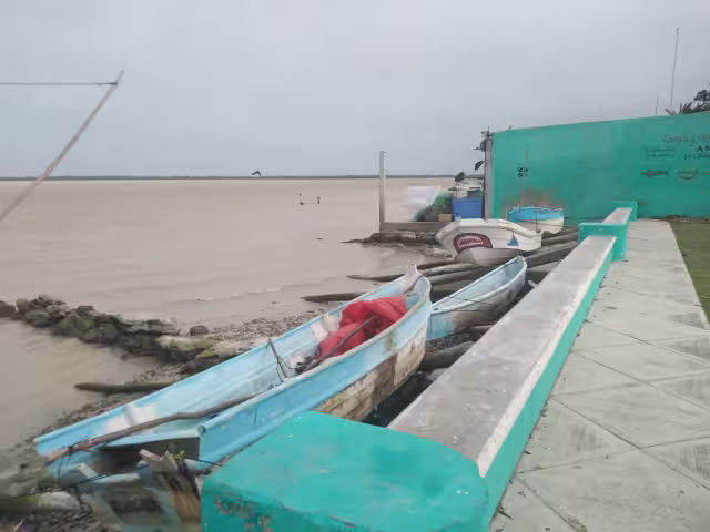 Por el Frente Frío número 14, los puertos del municipio del Carmen están cerrados